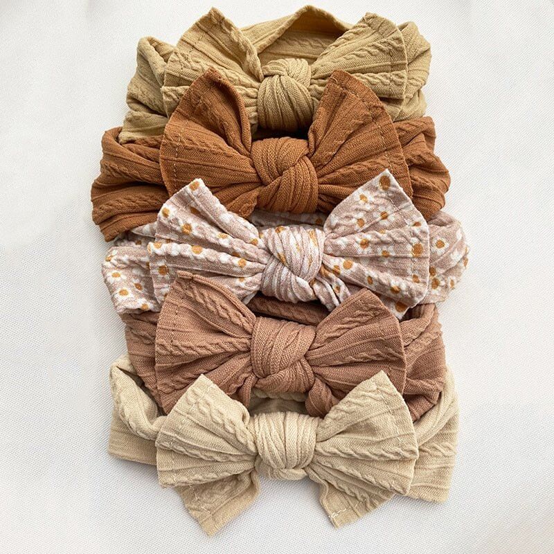 Baby Cable Knit Turban Headbands