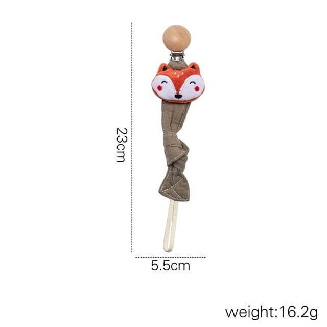 Baby Wood & Crochet Teething Chain