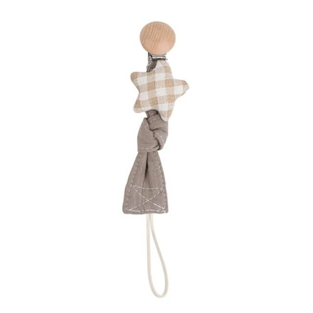 Baby Wood & Crochet Teething Chain